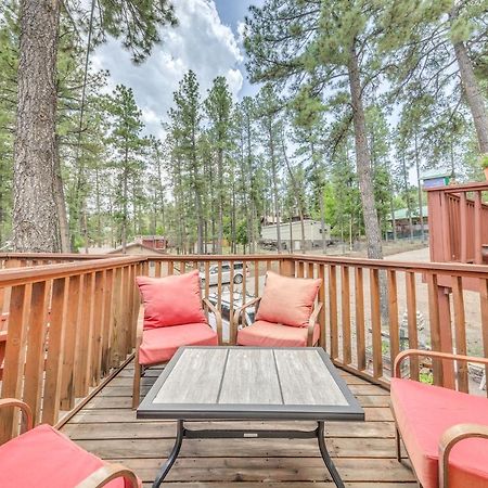 Ruidoso Home With Balcony About 16 Mi To Ski Apache! Bagian luar foto